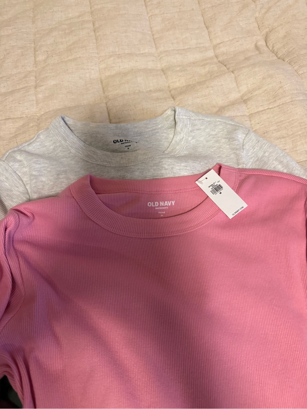 6-Pack Old Navy Maternity Women’s Short Sleeve Tee Size M - Picture 3 of 3